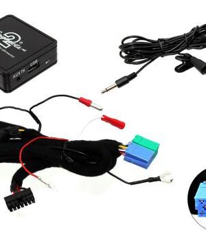Bluetooth-adapter, för bilar med Mini-ISO