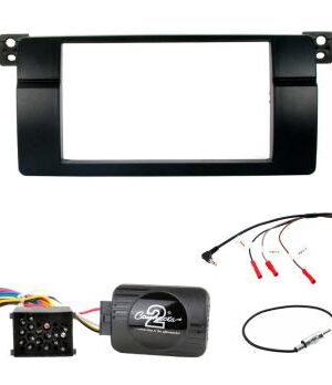 Installationskit dubbeldin E46 med 17-pin OCH 40-pin ISO