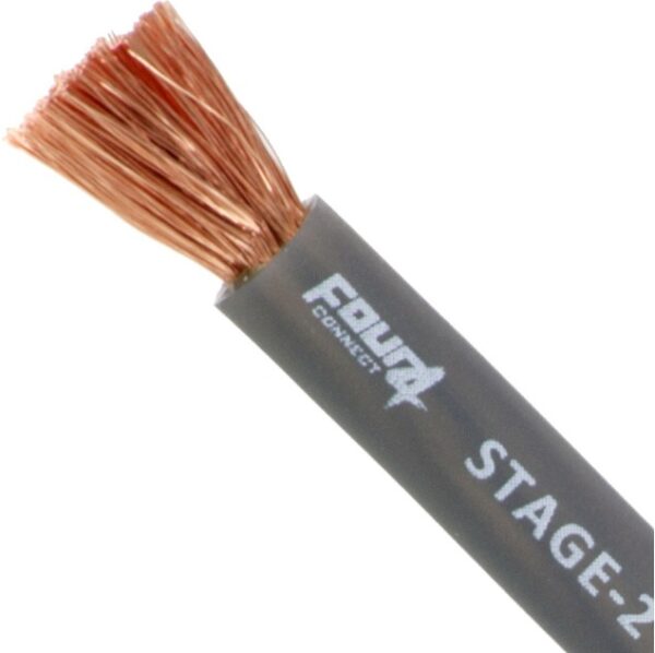4CONNECT STAGE2 20mm2 OFC-strömkabel grey