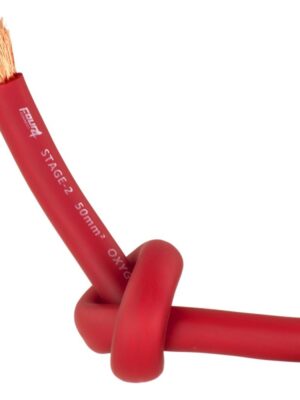 4CONNECT STAGE2 50mm2 OFC-strömkabel röd