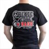 DD T-shirt love,peace,bass storlek XL