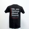 Ground Zero T-shirt We are serious about sound S