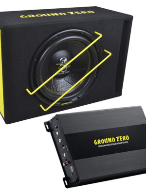 Ground Zero 450 SPL BassKit