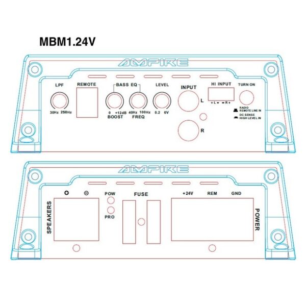 MBM124V3G-AMPIREMBM124V3G-3 Ampire MBM1.24V-3G