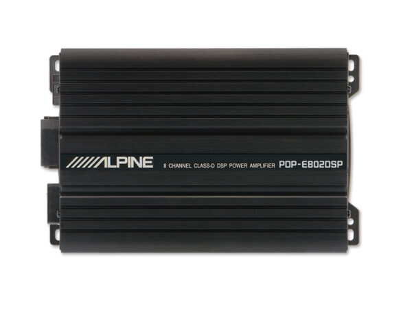 PDP-E802DSP_8-Channel-Digital-DSP-Amplifier_front Alpine PDP-E802DSP