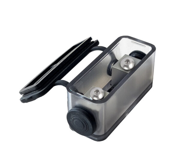 600420-lid-open FOUR Connect 4-600420 Splashproof Mini ANL Fuse Holder 10/50mm2