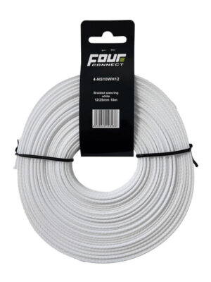 FOUR Connect 4-NS10WH12 Nylonsock White 12/25mm 10m